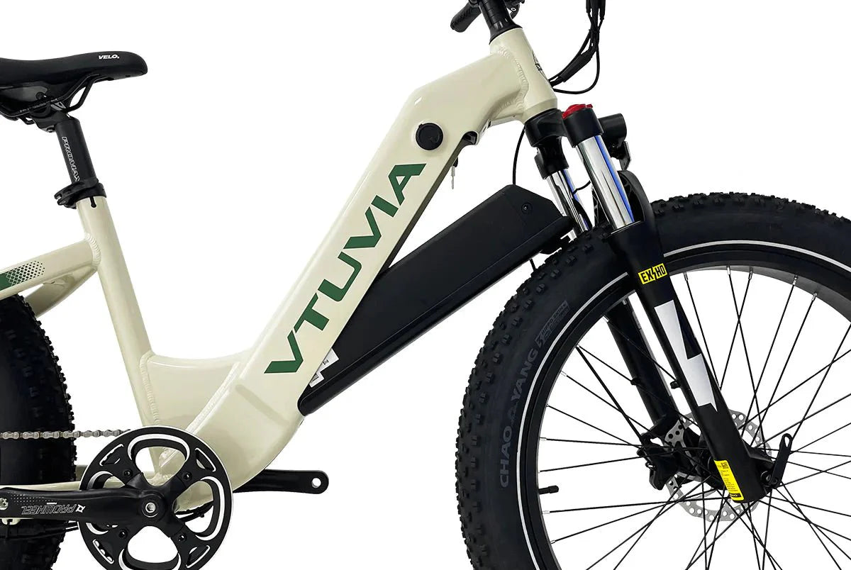 VTUVIA Reindeer 26 Inch Step-Thru Fat Tire E-Bike